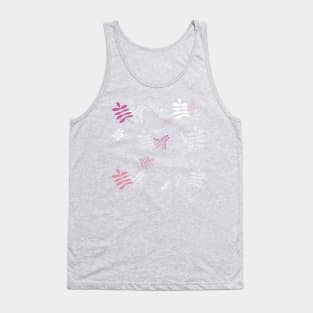 Leaf floral pattern Tank Top